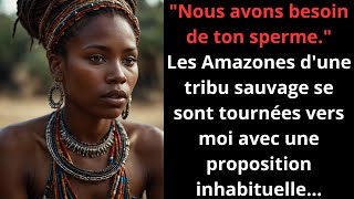 Les femmes de la tribu sauvage ont attrapé lhomme et lui ont exigé [upl. by Reina]