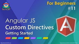 AngularJS Custom Directives  Getting Started [upl. by Efeek]