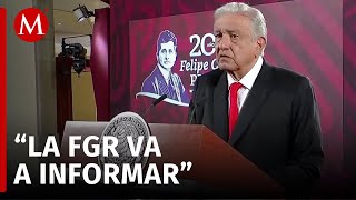 AMLO desconoce cuándo llegará a México Osiel Cárdenas Guillén [upl. by Reffineg]