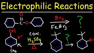 Electrophilic Aromatic Substitution Reactions Made Easy [upl. by Aihsilat88]