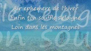 Caresse sur LOcean Lyrics [upl. by Lewls]