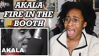 AMERICAN REACTS TO AKALA quotFIRE IN THE BOOTHquot PART 1 REACTION 😳  Favour [upl. by Leamaj]