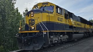 Alaska Railroad Denali Star Train from Anchorage to Talkeetna [upl. by Luke]