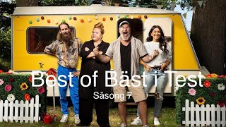 Best of Bäst i Test säsong 7 [upl. by Comras]