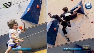 Escalade  Championnats de France jeunes de difficulté 2015 Montmartin [upl. by Ahsoik]