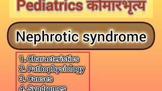 Nephrotic syndrome [upl. by Nadabb]