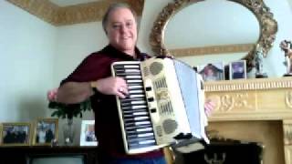 Piemontesina Bella  Waltz Mario MuschiAccordion [upl. by Ecirtram]