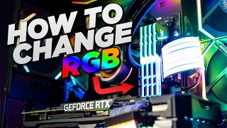 How To Change RGB  ARGB Colours On Your PC  CataCare [upl. by Rebekah450]