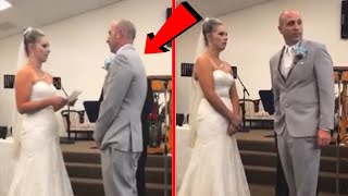 HUSBAND EXPOSED FOR CHEATING DURING WEDDING CEREMONY PEOPLE CAUGHT CHEATING [upl. by Claudell]