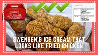 Swensens Fried Chicken Ice cream [upl. by Conias]