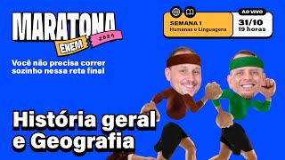 🏁MARATONA ENEM 2024  Aula 04 Ciências Humanas e Linguagens [upl. by Guillema]