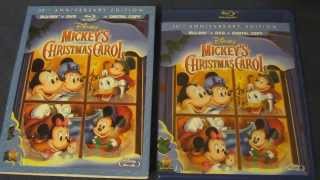 Mickeys Christmas Carol BluRay 30th Anniversary Edition Unboxing Review [upl. by Anatniuq]