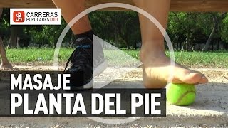 Masaje para descarga de la planta del pie [upl. by Elsi]