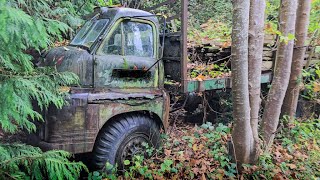 We Found an ABANDONED House with ExMilitary Trucks and Classic Cars [upl. by Loseff]