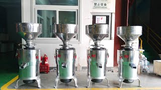 Soymilk Machine Soybean Grinding Machine Soy Bean Pulping Milk Machine 11KW 15KW22KW3KW [upl. by Ecidnacal]