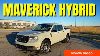 2024 Ford Maverick Hybrid Review The Compact Truck That Saves You Fuel [upl. by Donny]