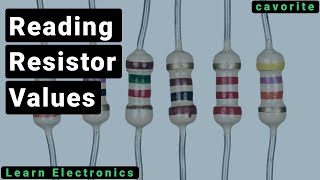 Reading Resistor Values  Learn Electronics [upl. by Wincer]