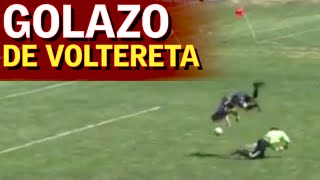 Vaya auténtico golazo de voltereta mortal [upl. by Skye]