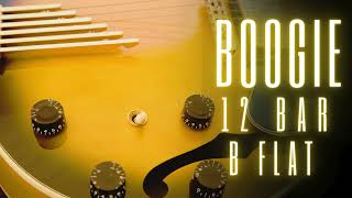 Fast ToeTapping 12 Bar Boogie  Boogie Woogie Jive Backing Track in B Flat  190 BPM [upl. by Akehsay831]