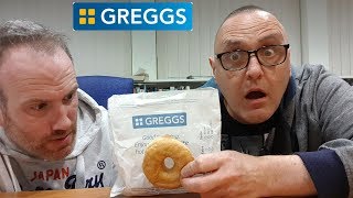 Greggs VEGAN Glazed Ring Doughnut [upl. by Westney]