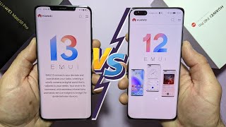 EMUI 13 In Deep Review VS EMUI 12  Whats New [upl. by Nahtanha534]