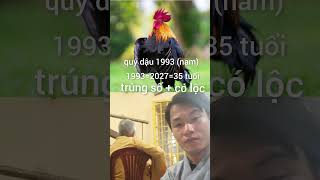 quý dậu 1993 nam mạng xem sao hạn khi nào có lộc hieutubi3546 xemtuvi tuvitrondoi phongthuy [upl. by Karin]