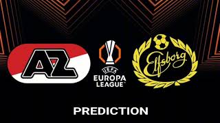 AZ Alkmaar VS Elfsborg  Uefa Europa League Match Prediction [upl. by Rhianna492]