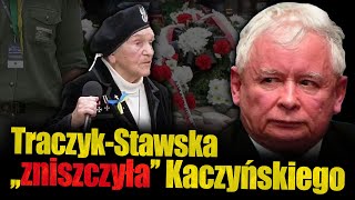 Wanda TraczykStawska żołnierz Powstania Warszawskiego zadała cios szczuciu na Niemców Jan Piński [upl. by Jaymie776]