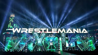 WrestleMania XL set reveal at Lincoln Financial Field [upl. by Ivek]