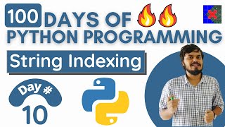 Accessing Substrings from a String  Indexing and Slicing in Python Strings  Part 2 [upl. by Ainesy]