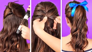 TRENDY HAIRSTYLE TIPS AND HAIR HACKS FOR ALL OCASSIONS [upl. by Goar]