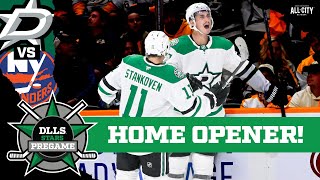 STARS PREGAME Dallas Stars vs New York Islanders  DLLS Stars Podcast [upl. by Accber]