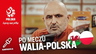 KONFERENCJA PO MECZU Z WALIĄ RETRANSMISJA⚪🔴 [upl. by Eresed]