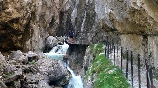 Höllentalklamm an der Zugspitze [upl. by Analle547]