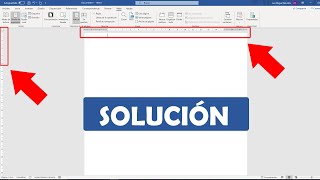 PROBLEMA CON LA REGLA O ESPACIO EN BLANCO MARGEN SUPERIOR O INFERIOR NO APARECEN EN WORD  SOLUCIÓN [upl. by Vtehsta]