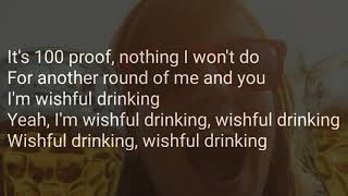 Ingrid Andress amp Sam Hunt  Wishful Drinking Lyrics [upl. by Nalac254]