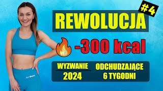 WYZWANIE Odchudzające REWOLUCJA 🔥Trening 4 300 KCAL [upl. by Gabrielson334]