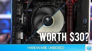 AMD Wraith Stealth vs Cryorig C7 MiniITX Chopin Build [upl. by Nilram80]