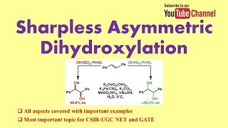 Sharpless Asymmetric Dihydroxylation All Concepts Included [upl. by Newberry556]