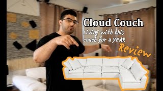 1 Year Later My Honest Review of the RH Cloud Couch  Is it Worth the Investment  Team Justduet [upl. by Branham]