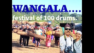 WANGALA the Festival of 100 drums of the GAROS [upl. by Tiffa]