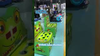 EPARK Hitting Frog Gmae Mahcine Hammer Game Machine Arcade Kids Game Machine Factory eparkamusement [upl. by Apur]