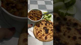 Makuni Chana Aloo Sabji Bihari Food Sattu Paratha Litti biharifood lunchideas healthyrecipes [upl. by Manus360]