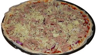 Pizza Thunfisch Italian Pizza recipeጥዑም ኢታልያን ፒሳ [upl. by Ainnet]