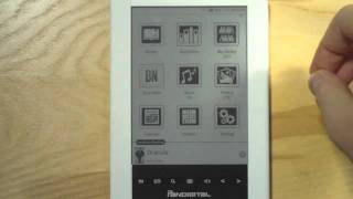 Pandigital Novel Personal 6quot eReader Review  SiPix Touchscreen [upl. by Ahsed]