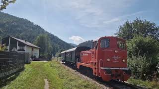 Einfahrt des Sonderzug 3 am 18082024 in Hohenberg [upl. by Iny]