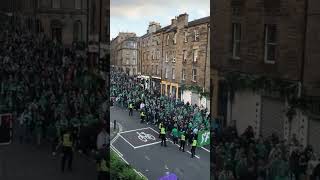 Omonia Nicosia corteo in Edinburgh 24102024 [upl. by Musihc628]