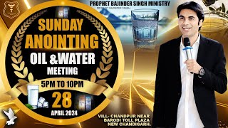 PROPHET BAJINDER SINGH MINISTRY 28 APRIL SUNDAY EVENING CHURCH NEW CHANDIGARH MEETING LIVE [upl. by Imre528]