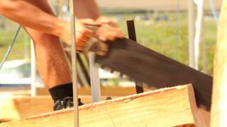 Shipwrights Workshop  Timber Framing Course Roof Geometry [upl. by Deming]