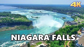 NIAGARA FALLS  ONTARIO CANADA 4K [upl. by Ruiz]